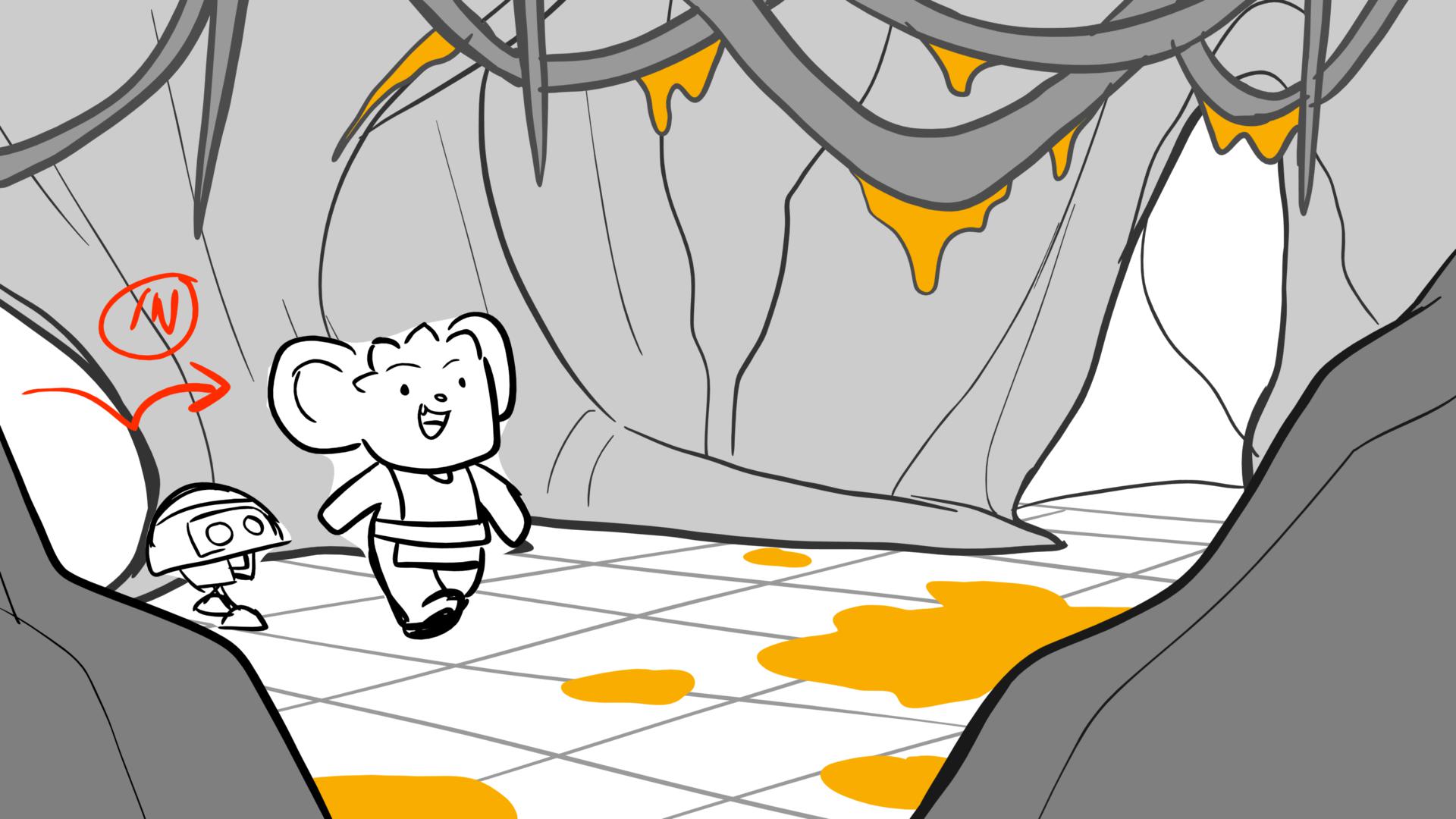 Fun with Nubs — Ep. 112, lámina 006, storyboard by Melissa Ballesteros